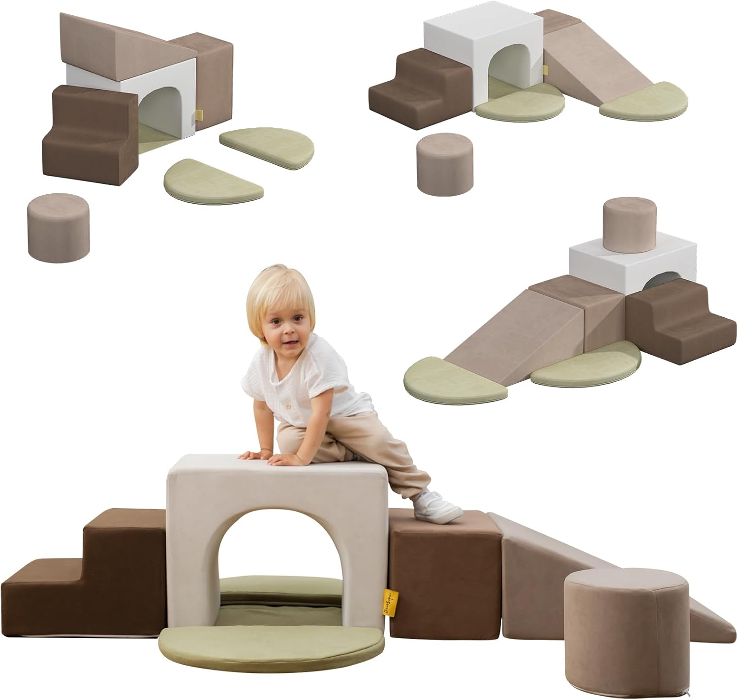 Softpark 01 Kids Climbing Playset