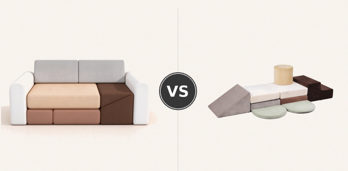 Play Couch vs Foam Play Set: Which One Is Better for Toddlers?