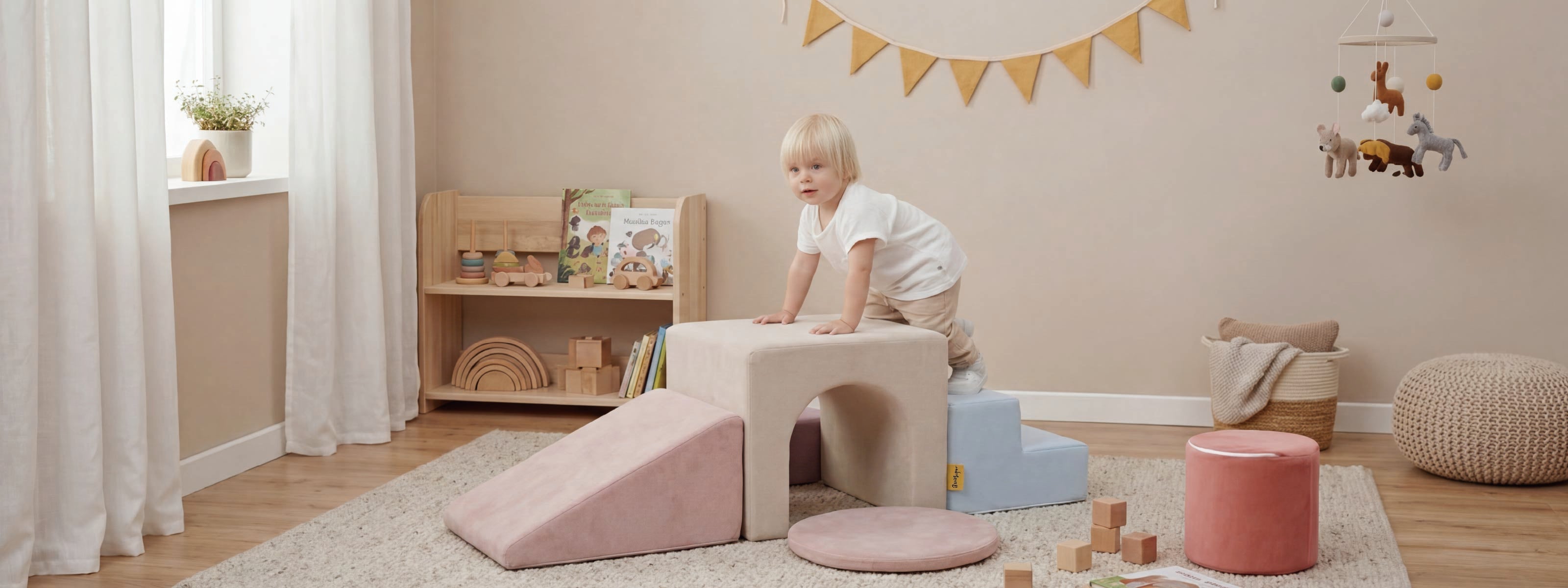 Indoor Climbing & Jump Playsets - Banasuper