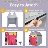 Play Panel for Nugget Couch Modular Play Couch Foam Sofa