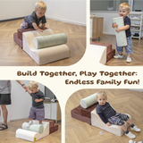 Softpark 08 Kids Climbing Playset