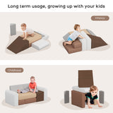 SoftPark 04 Kids Climbing Playset, Foam Sofa