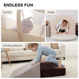 Softpark 12 Kids Climbing Playset