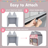 Play Panel for Nugget Couch Modular Play Couch Foam Sofa