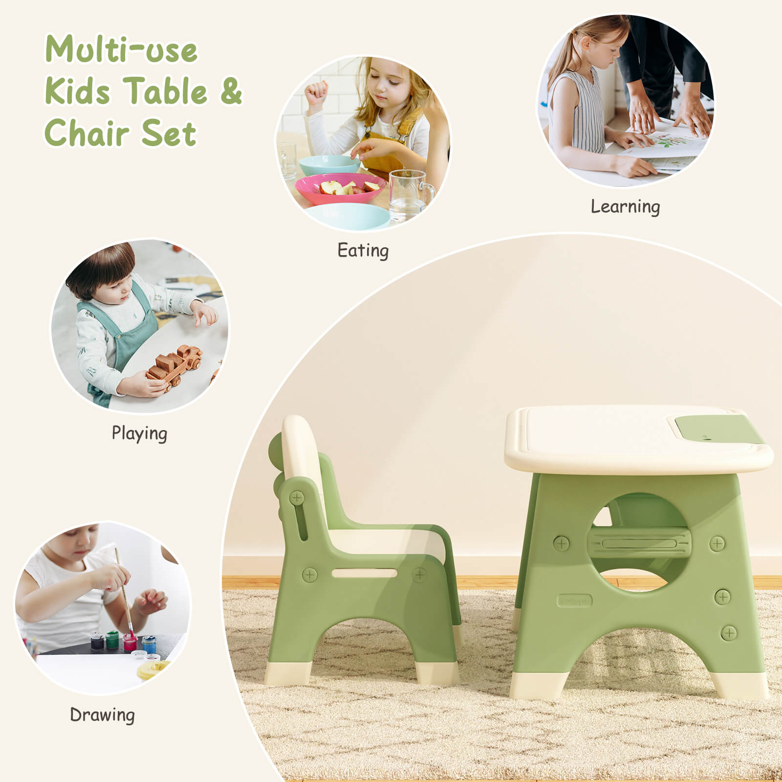 B spaces kids cheap table