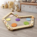 Load image into Gallery viewer, Wooden Balance Beam Stepping Stones for Kids
